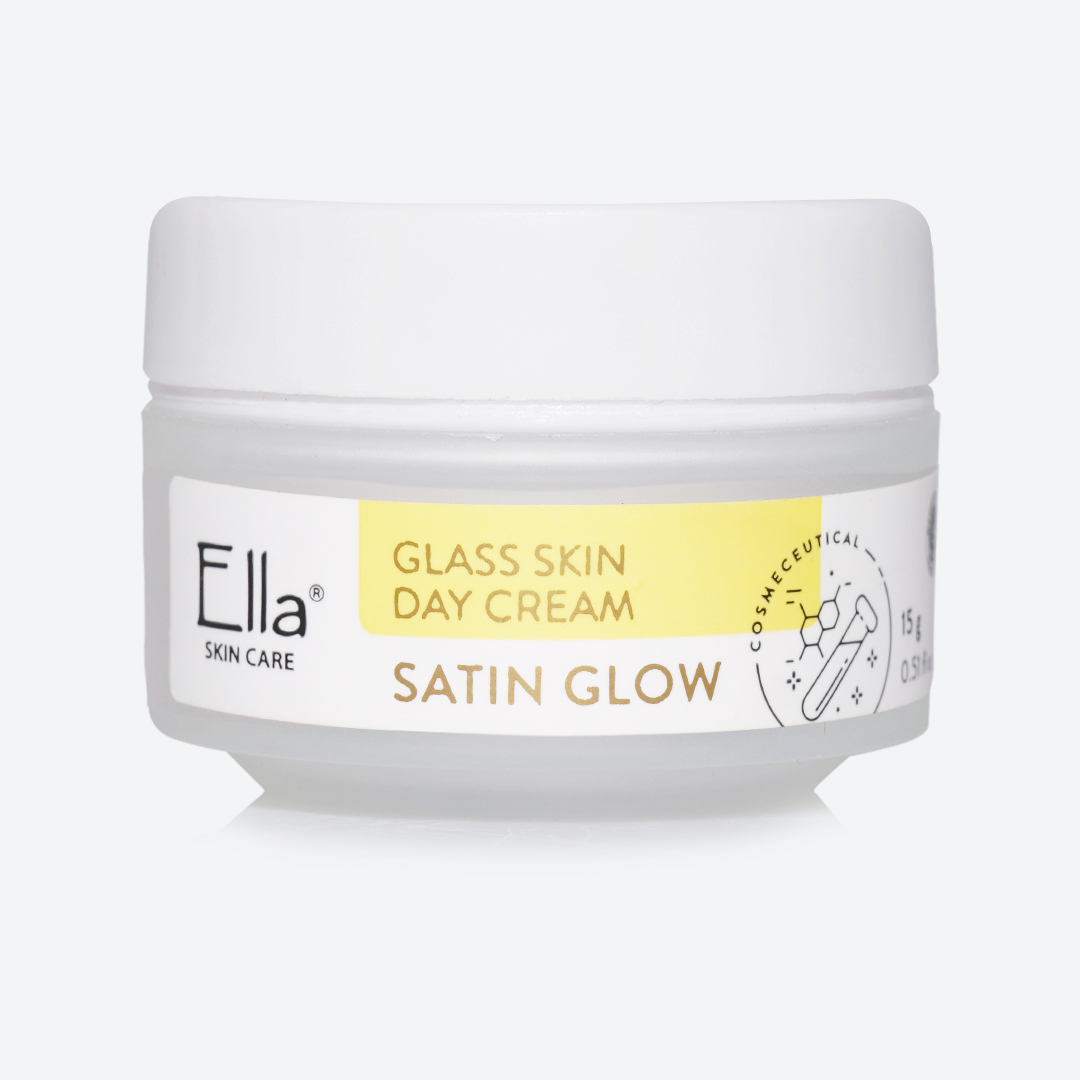 Ella Skincare Day Cream SPF 50 Satin Glow with Hyaluronic Acid Produk